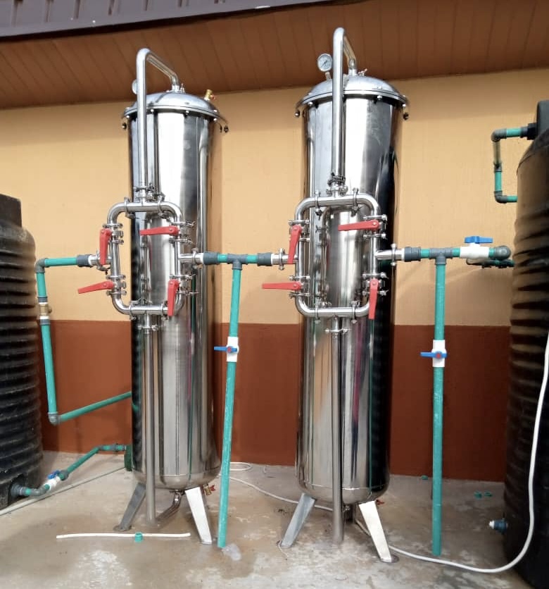 WATER TREATMENT FILTRATION TANK